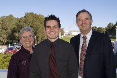 Hawker Scholarship Presentation in Canberra