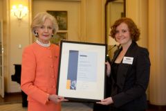 CAS HAwker Scholarship presentation, Government House, Canberra, 6th May, 2011