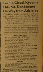 passenger-list-kyeema-crash